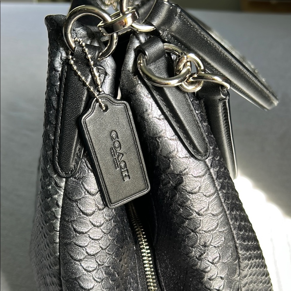 Coach Phoebe Textured Shoulder Bag - Picture 6 of 16